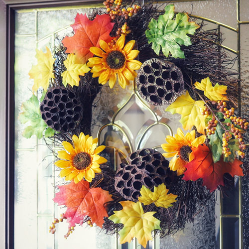 Utah Autumn Home Wreath